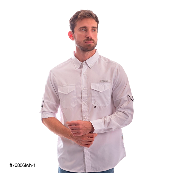 CAMISA ML CAB PLUS DX4575-308-76806LWHT