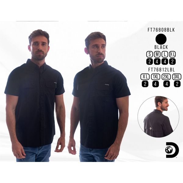 CAMISA MC CAB PLUS DX4576-308-76812LBLK