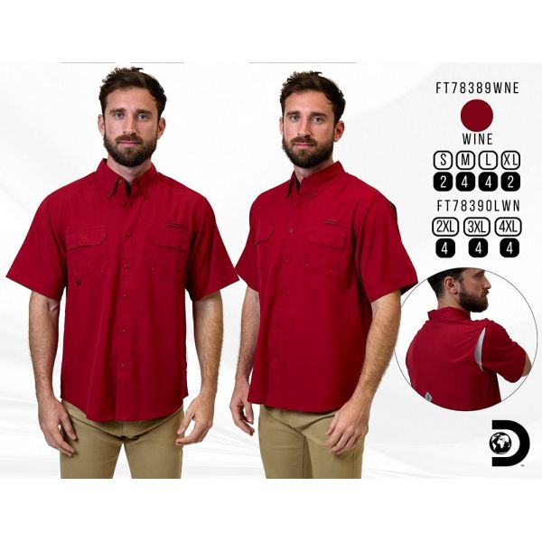 CAMISA MC CAB PLUS DX1477-308-78390LWN