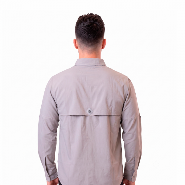 CAMISA ML DX4578-308-80245GRY
