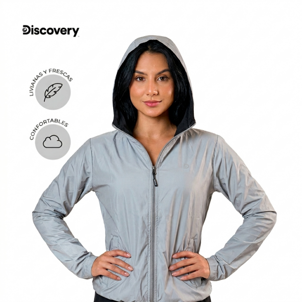 CAMPERA RAIN MUJER DX4578-108-80262SLV