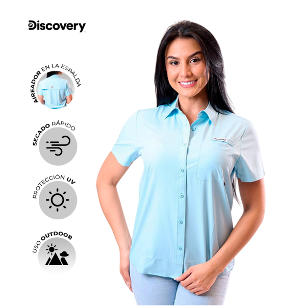 CAMISA MC MUJER DX5078-112-83602LBL