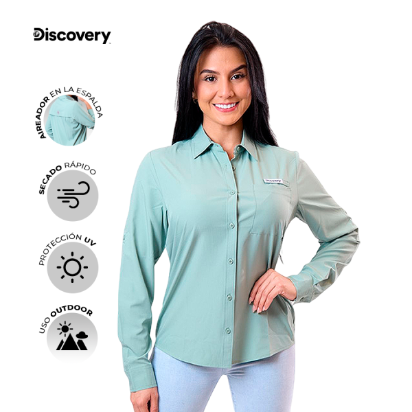 CAMISA ML PLUS MUJER DX5078-509-83605OLV