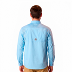 CAMISA ML DX5280-308-85607LBL CELESTE 7453121454659-CE