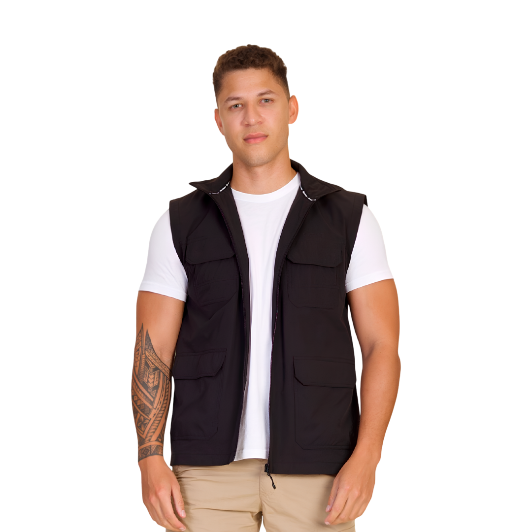 CHALECO PESCA DX1479-338-85359BLK