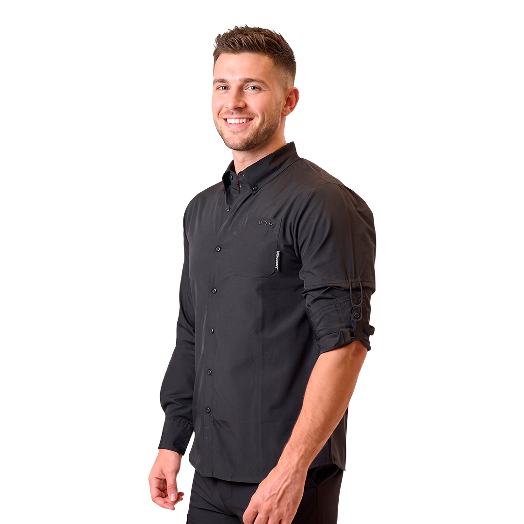CAMISA ML DX4578-308-80245BLK