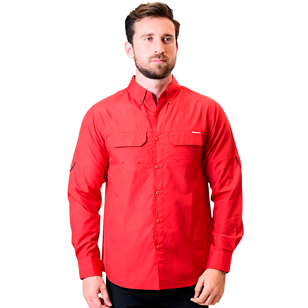 CAMISA ML CAB DX4578-308-80243RED