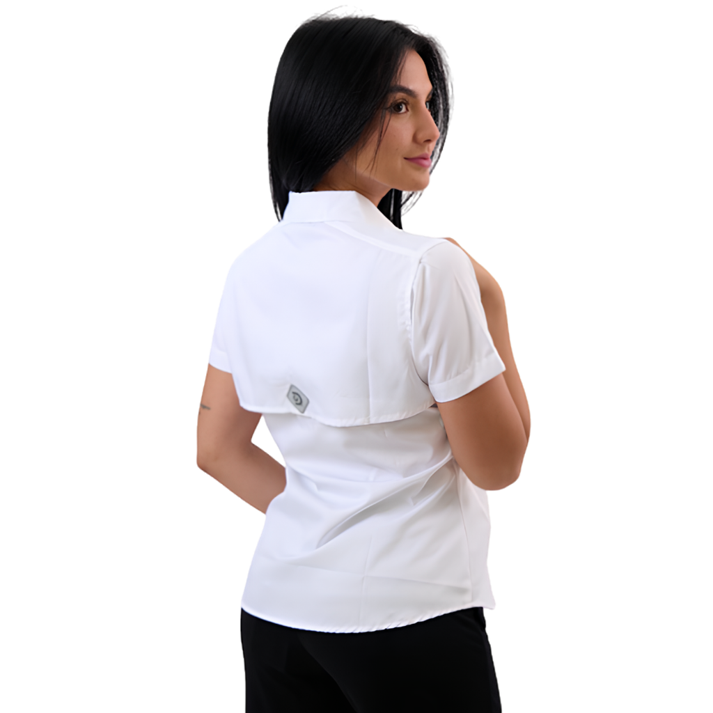 CAMISA MC DAMA DX4578-112-80240WHT