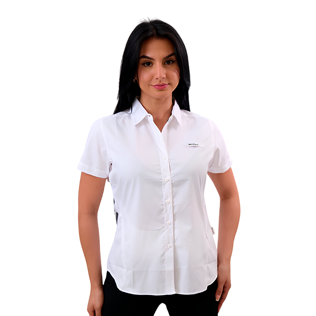 CAMISA MC DAMA DX4578-112-80240WHT