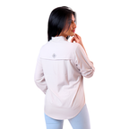 CAMISA ML DAMA PLUS DX5078-509-83605GRY