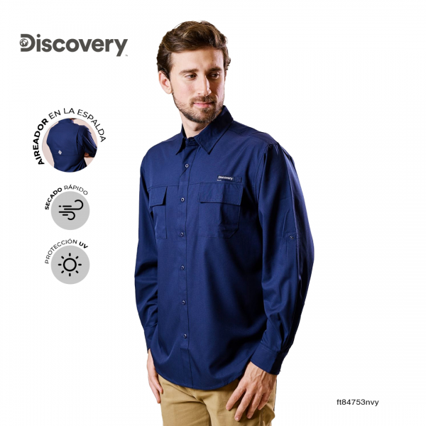 CAMISA ML CAB PLUS DX5279-308-84753NVY