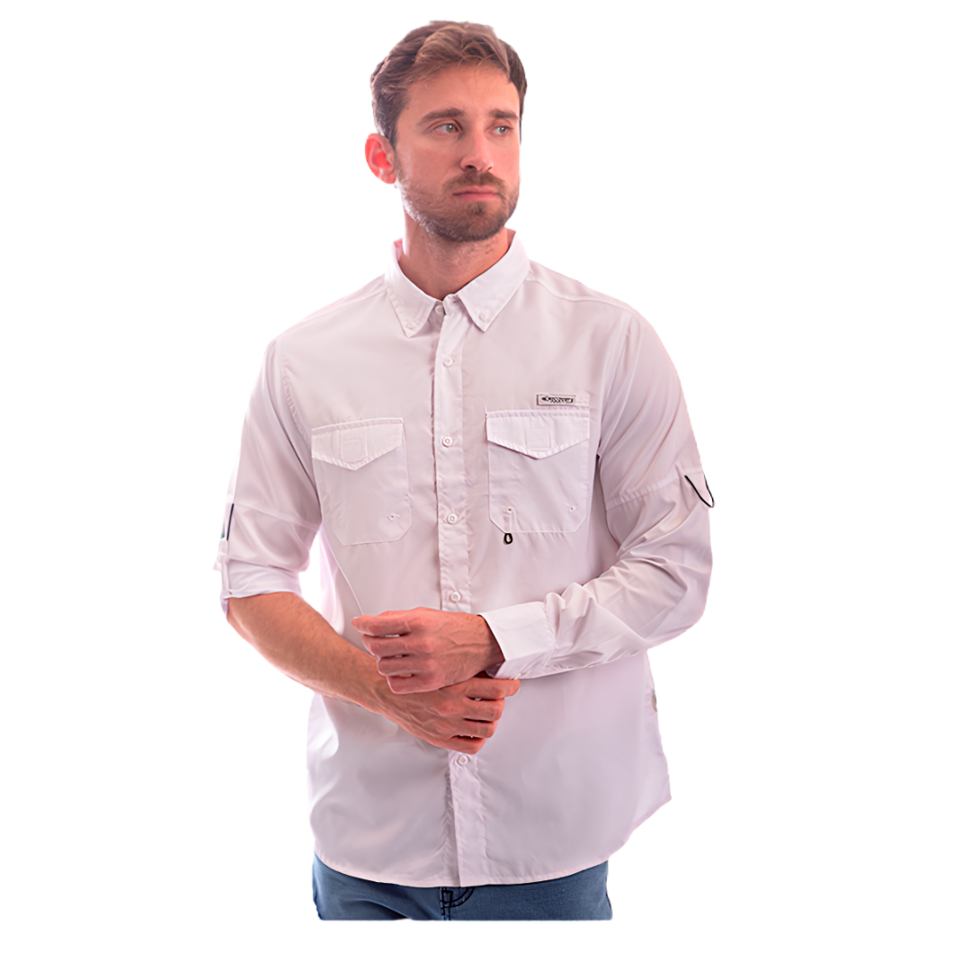 CAMISA ML CAB PLUS DX4575-308-76806LWHT